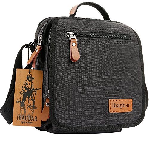 Ibagbar canvas messenger bag sale