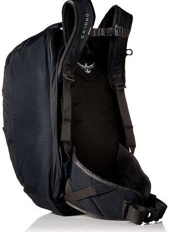 Osprey Farpoint 40 Back Unzipped